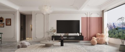 法式客餐厅3D模型下载